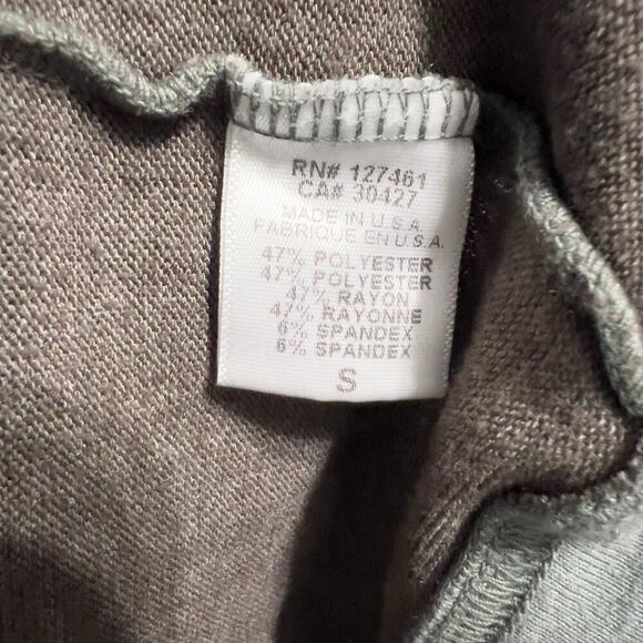 Wildfox Sweatshirt Small Pullover Charcoal Grey Fuzzy Light Soft Long Sleeve - Picture 6 of 6